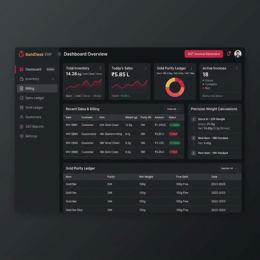 GoldDesk ERP